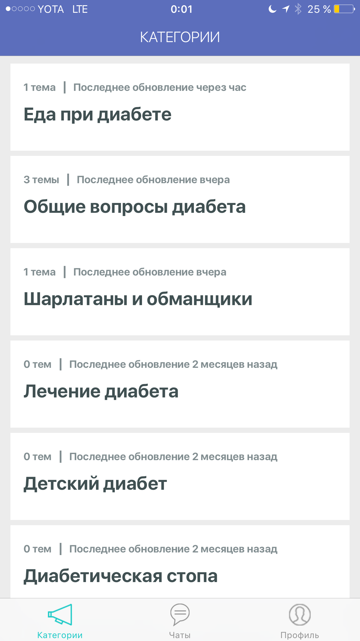 Приложение Доктор + Диабет
